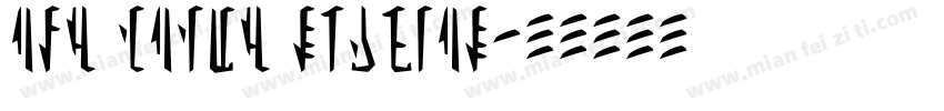 ABO MANDO Regular字体转换